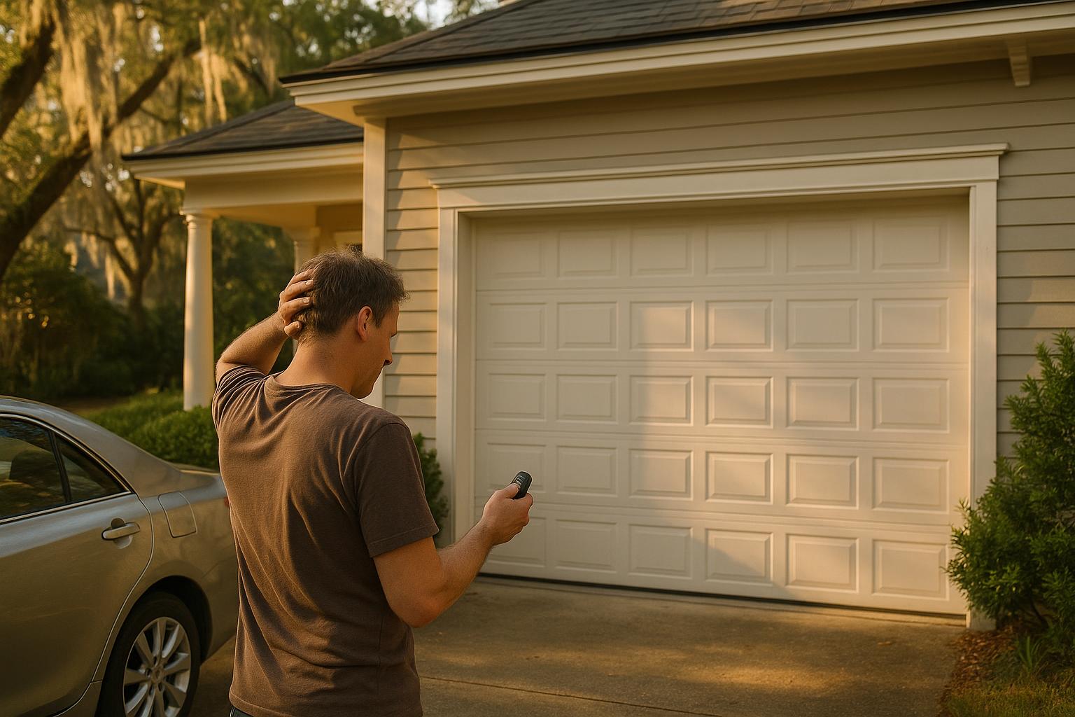 What to Do When Your Garage Door Won't Open in the Morning